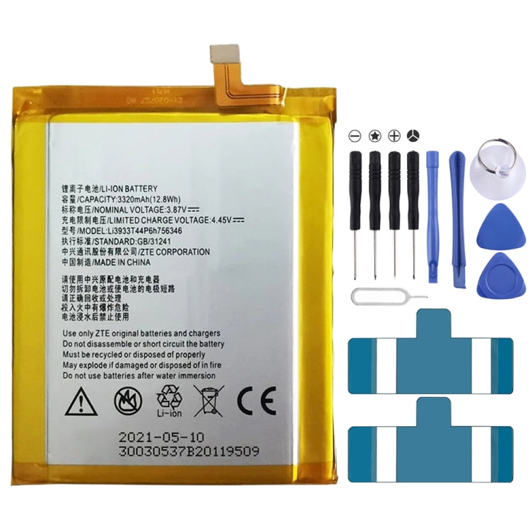 3320mAh LI3931T44P8H756346 for ZTE Axon 7 Li-Polymer Battery