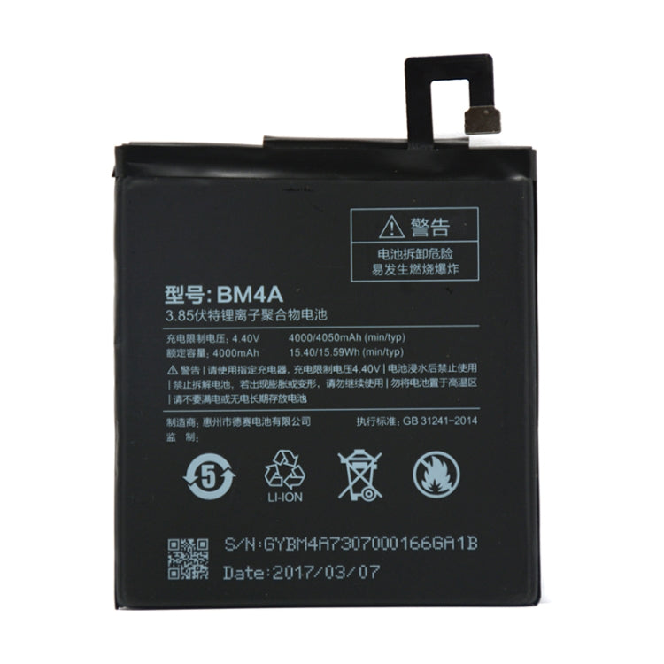 BM4A 4000mAh for Xiaomi Redmi Pro Li-Polymer Battery