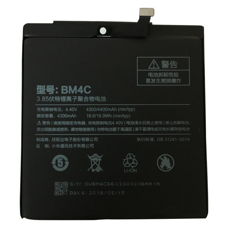 BM4C 4300mAh for Xiaomi Mi Mix Li-Polymer Battery