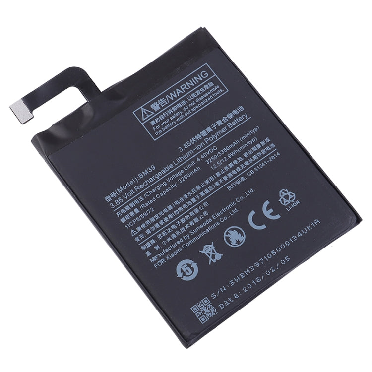 BM39 3250mAh for Xiaomi Mi 6 Li-Polymer Battery