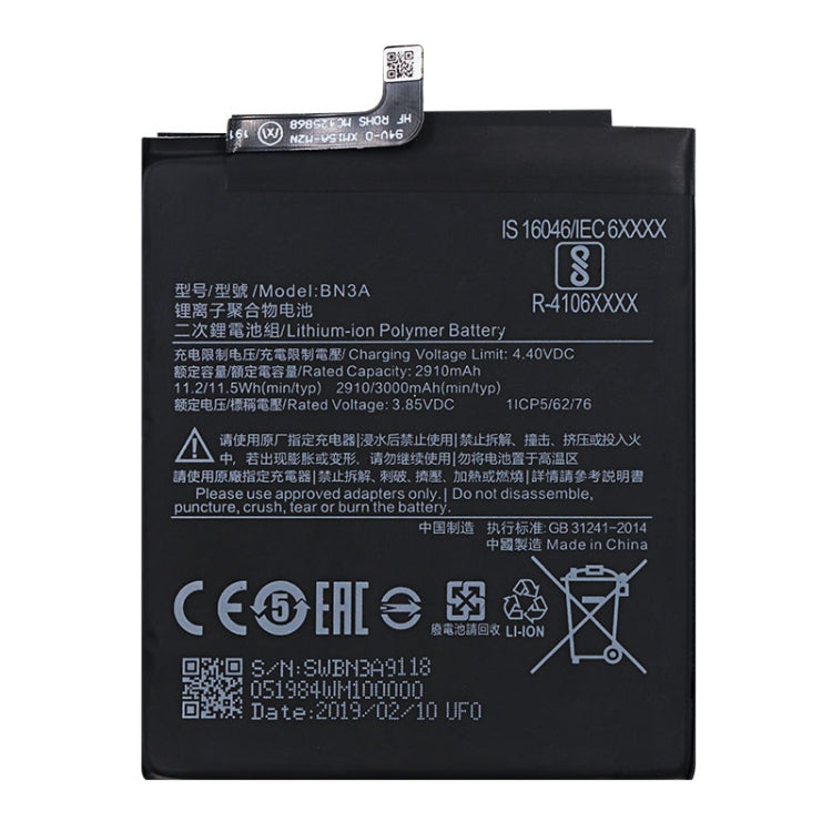 BN3A 2910mAh Li-Polymer Battery for Xiaomi Mi Play / Redmi Go