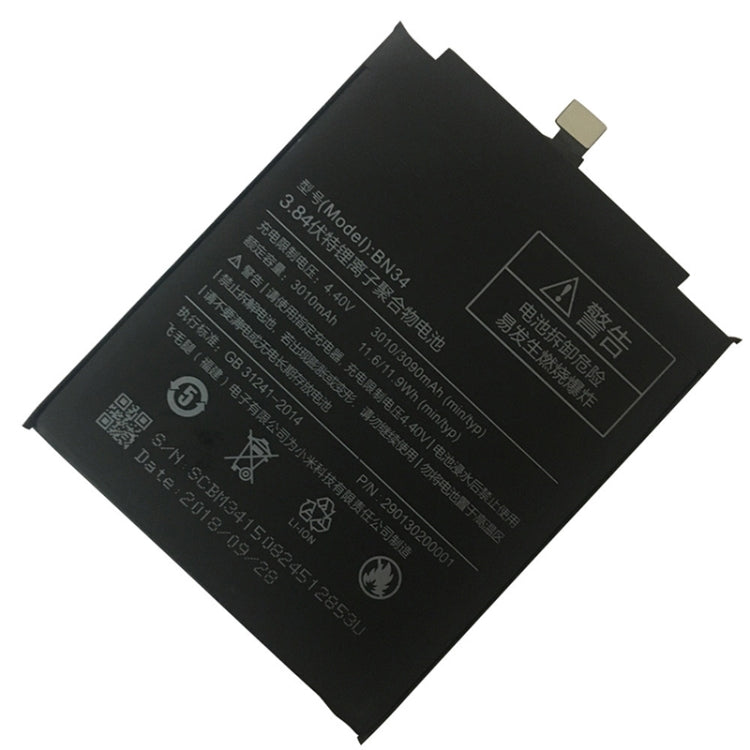 BN34 3010mAh for Xiaomi Redmi 5A Li-Polymer Battery