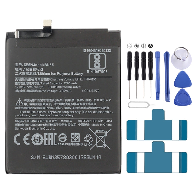 BN35 3200mAh for Xiaomi Redmi 5 Li-Polymer Battery