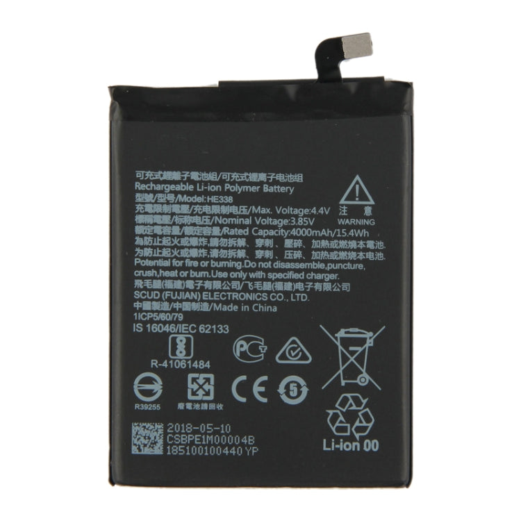 HE338 for Nokia 2 TA-1029/DS Li-ion Polymer Battery