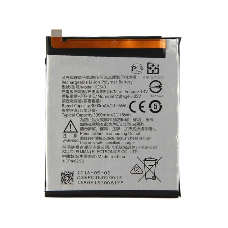 HE340 for Nokia 7 Li-ion Polymer Battery