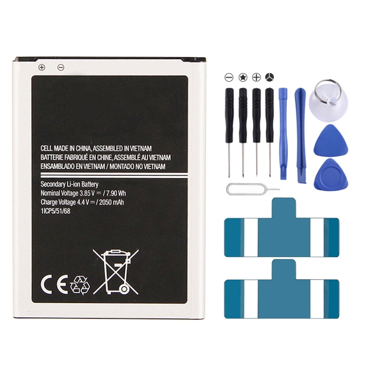 2050mAh Rechargeable Li-ion Battery EB-BJ120CBU for Galaxy J1 (2016) / J120F / J120A / J120H / J120M / J120M / J120T