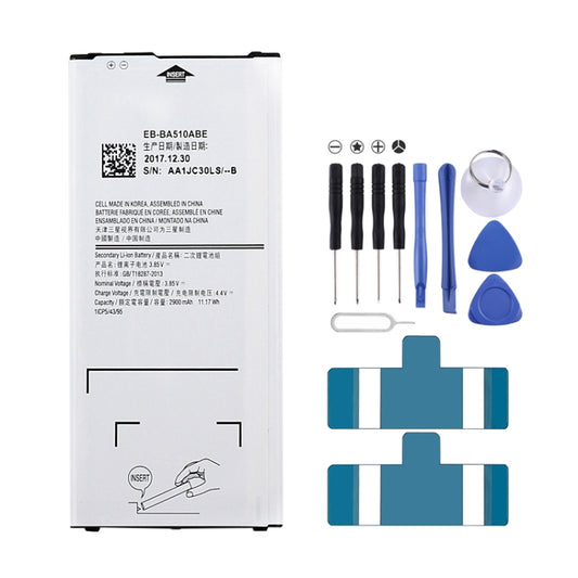 2900mAh Rechargeable Li-ion Battery for Galaxy A5 (2016), A510F, A510F/DS, A510FD, A510M, A510M/DS, A510Y