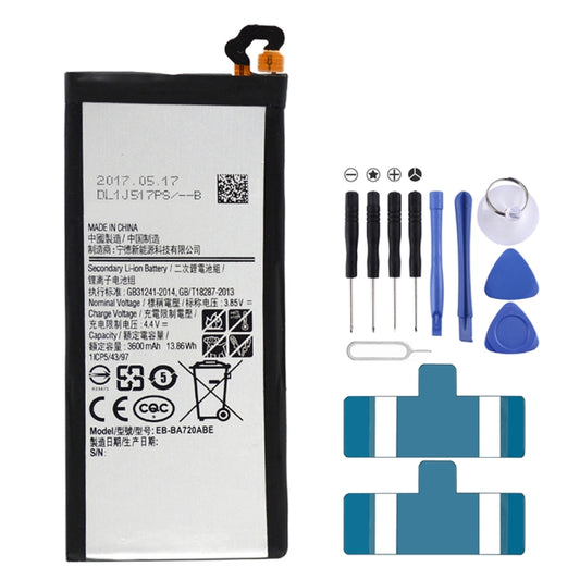 3600mAh Li-Polymer Battery EB-BA720ABE for Samsung Galaxy A7 (2017) / A720A / A720F