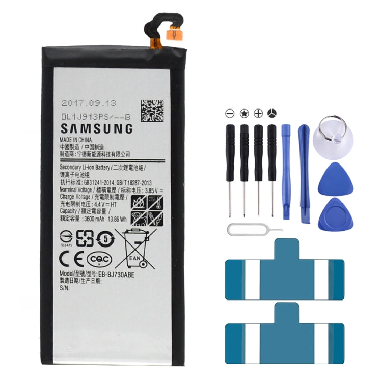 3600mAh Li-Polymer Battery EB-BJ730ABE for Samsung Galaxy J7 (2017) / J730 / J730F / J730FM / J7 Pro