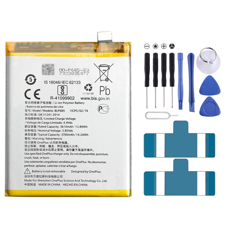3700mAh BLP685 for OnePlus 7 Li-ion Polymer Battery