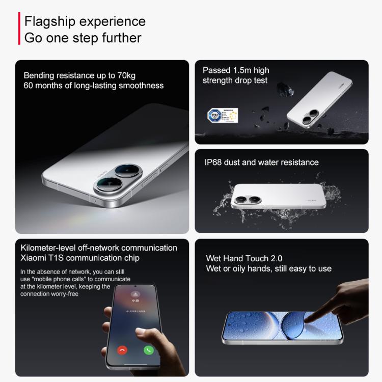 Xiaomi REDMI Turbo 4 Pro, 12GB+256GB, 6.83 inch Xiaomi HyperOS 2 Snapdragon 8s Gen 4 Octa Core, NFC, Network: 5G