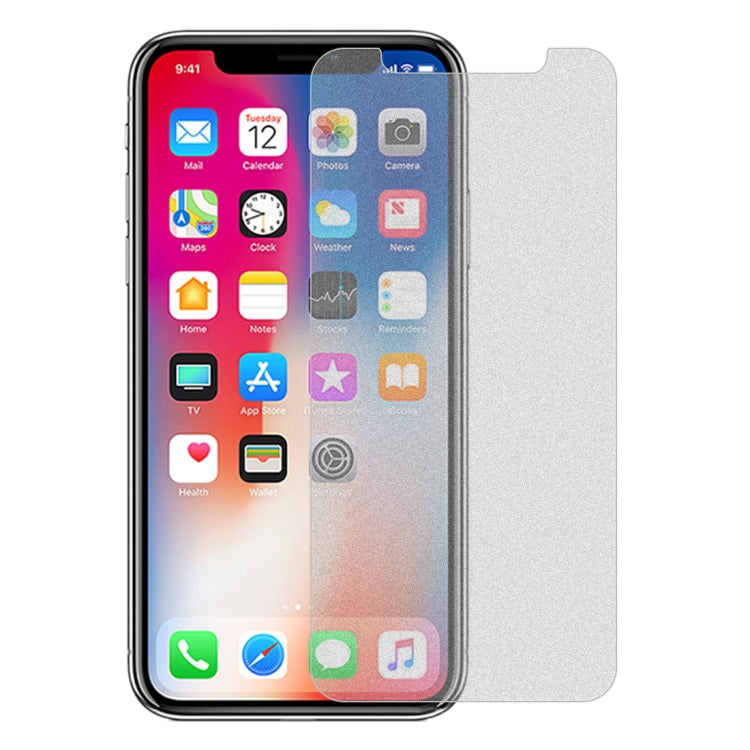 For iPhone X / XS / iPhone 11 Pro 10pcs Non-Full Matte Frosted Tempered Glass Film