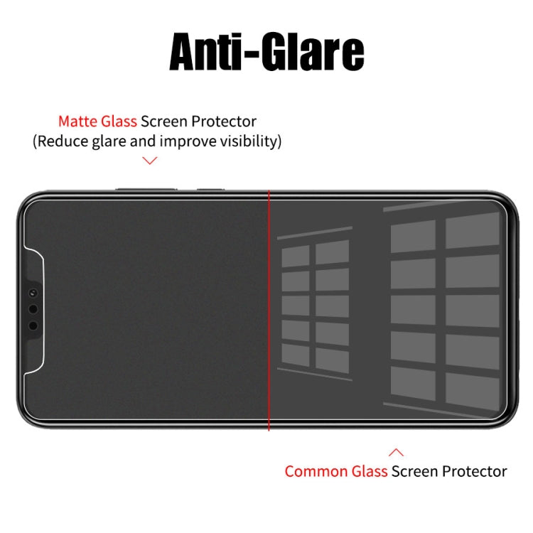 For iPhone X / XS / iPhone 11 Pro 10pcs Non-Full Matte Frosted Tempered Glass Film