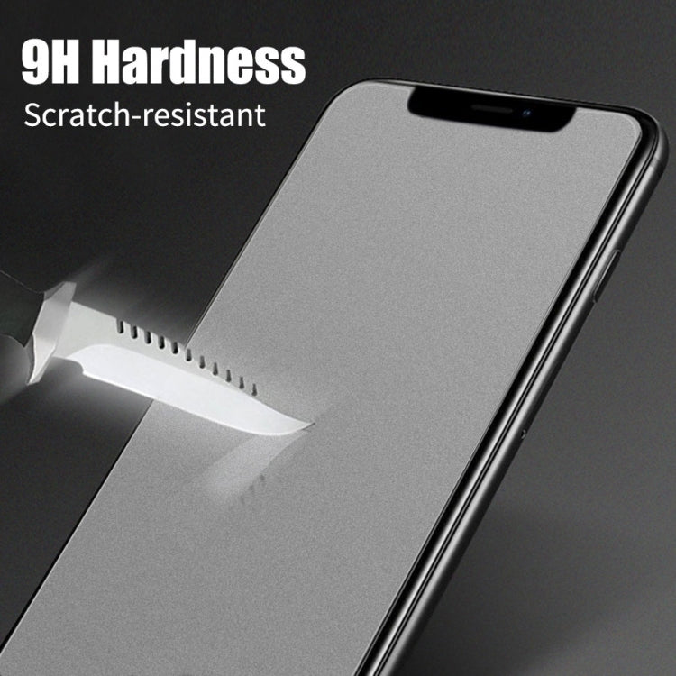 For iPhone X / XS / iPhone 11 Pro 10pcs Non-Full Matte Frosted Tempered Glass Film