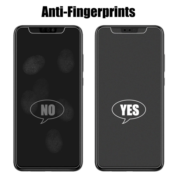 For iPhone XR / iPhone 11 50pcs Matte Frosted Tempered Glass Film, No Retail Package