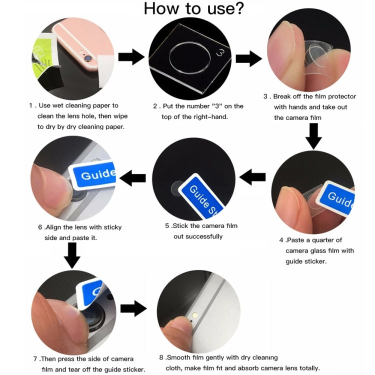 For iPhone 11 Pro Soft Fiber Back Camera Lens Film