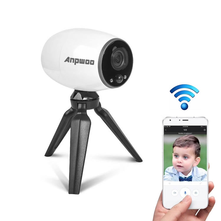 Anpwoo Cannon 1.3MP 960P 1/3 inch CMOS HD WiFi IP Camera With Tripod Holder, Support Motion Detection / Night Vision