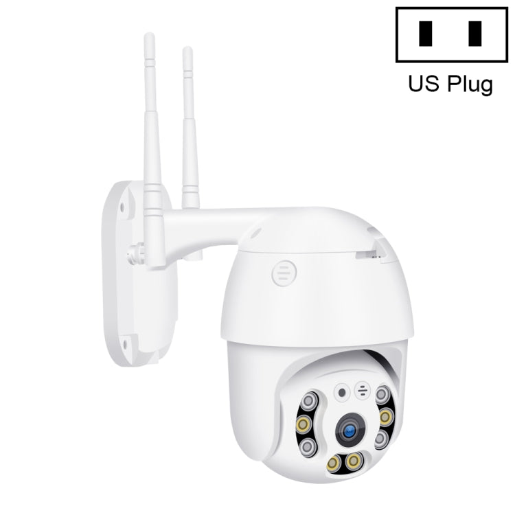 QX21 1080P HD WiFi IP Camera, Support Night Vision & Motion Detection & Two Way Audio & TF Card, AU Plug