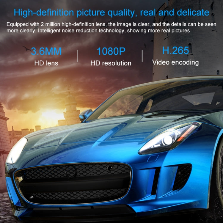 QX21 1080P HD WiFi IP Camera, Support Night Vision & Motion Detection & Two Way Audio & TF Card, AU Plug