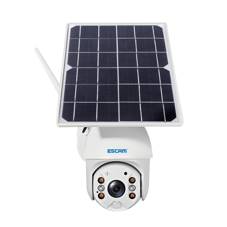 ESCAM QF280 HD 1080P IP66 Waterproof WiFi Solar Panel PT IP Camera without Battery, Support Night Vision / Motion Detection / TF Card / Two Way Audio