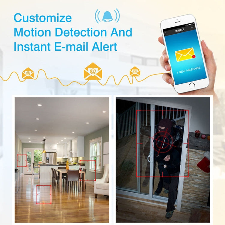 K9608W-PE2013W 8CH HD 960P 1.3 Mega Pixel 2.4GHz WiFi IP Bullet Camera + NVR Kit