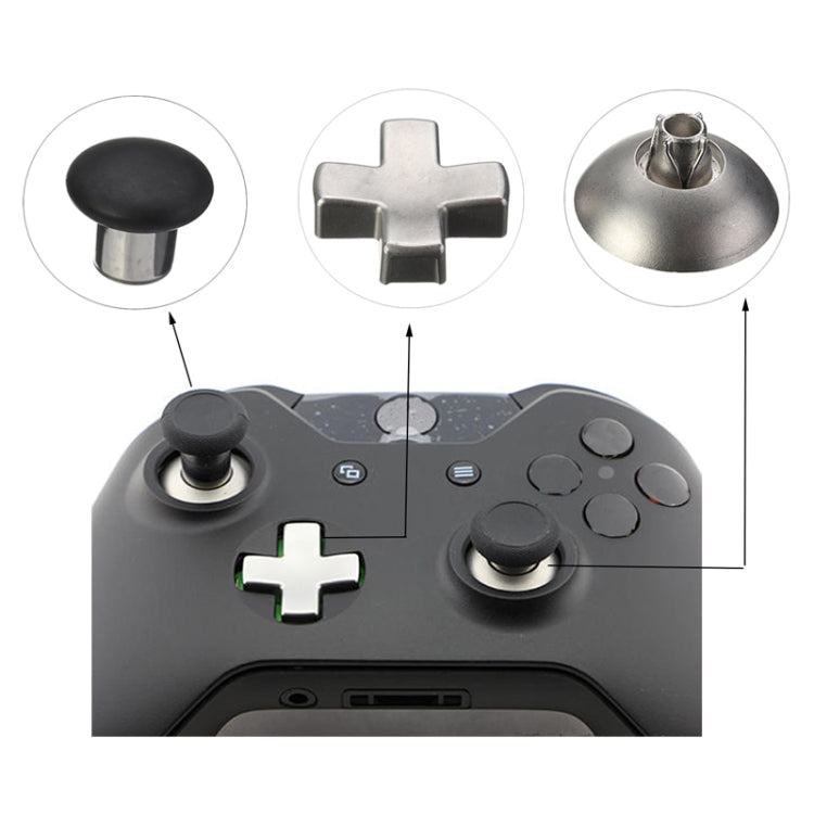 18 PCS Game Controller Handle Key Replacement Accessories for Xbox One ELITE