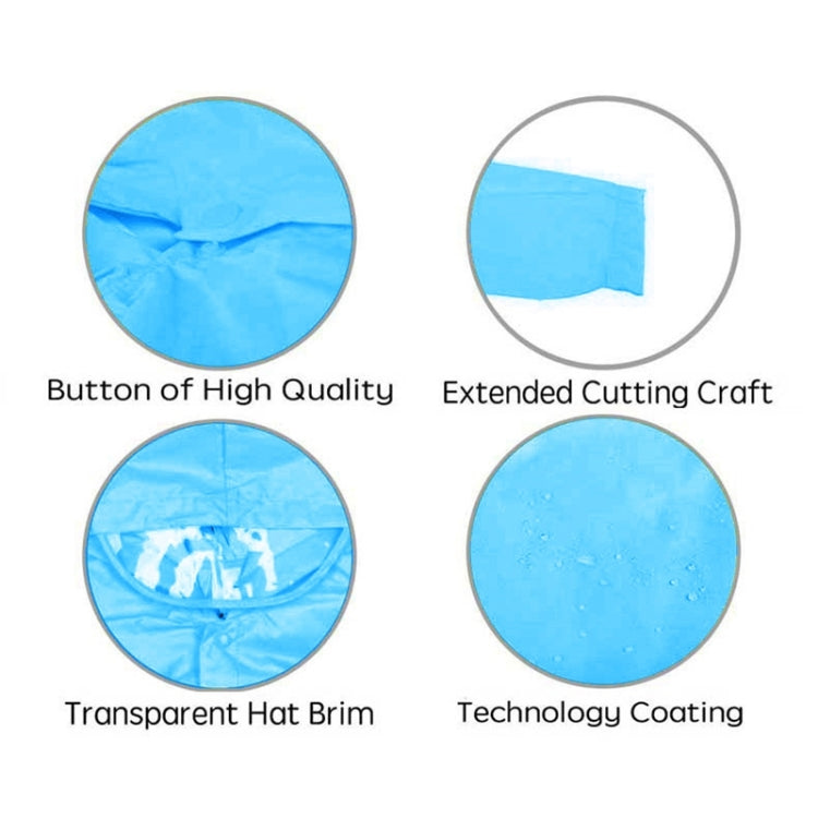 Cartoon Dinosaur Children Fashion Raincoat Size: S