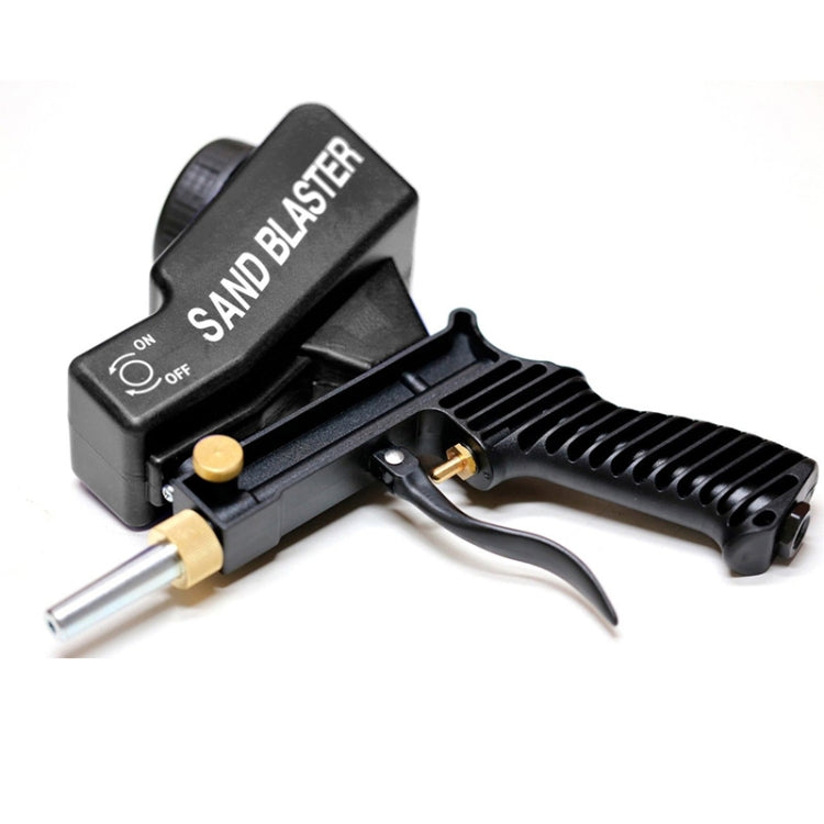 Portable Black Gravitational Sandblasting Machine Mini Rust-proof Sandblaster