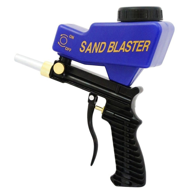 Portable Blue Gravitational Sandblasting Machine Mini Rust-proof Sandblaster Spray Mechine