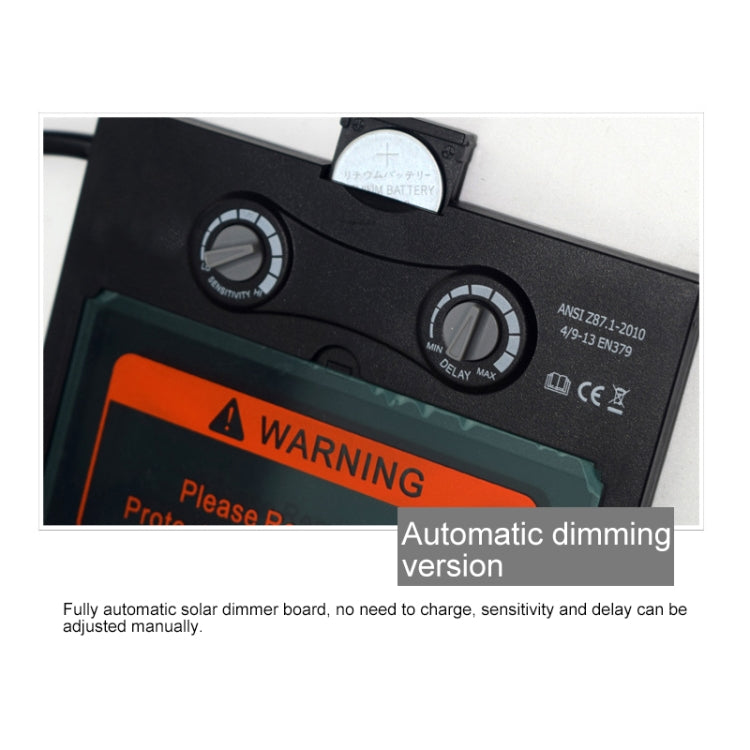 Solar Automatic Variable Light Electric Welding Protective Mask  Welding Helmet