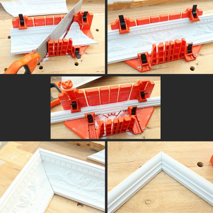 14 Inch Thicken Miter Saw Cabinets Multi-function Woodworking Hand Tools Home DIY Wood Working Hand Saws Clamped Box