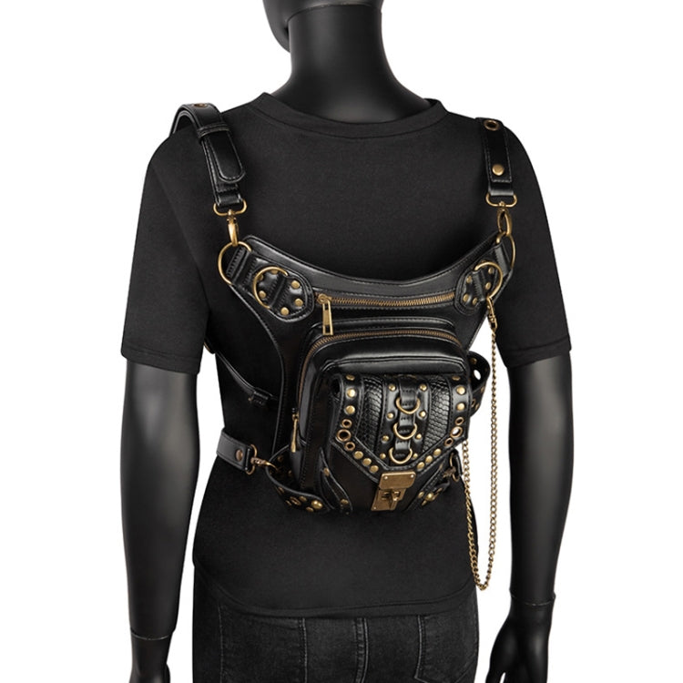 HG043 Retro One-shoulder Bag Cross-body Bag Waist Bag for Ladies, Size: 34 x 30cm