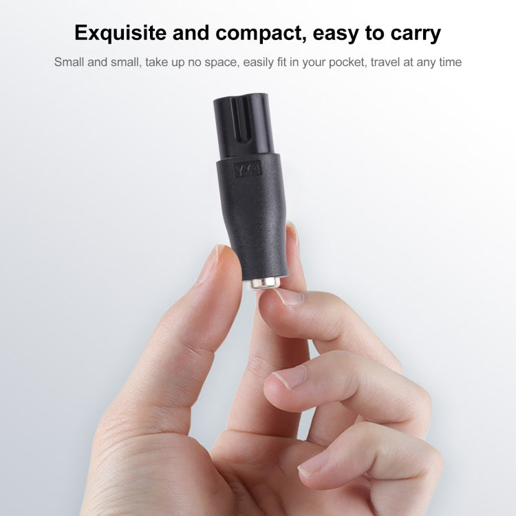 DC 5.5 x 2.1mm Female to Shaver Interface Female Power Supply Conversion Converter