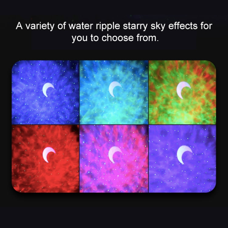 3 in 1 Bluetooth Music Starry Sky Projection Night Light with Remote Control