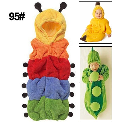 Cute Carpenterworm Style Baby Clothing for Sleeping, Size: 95yard