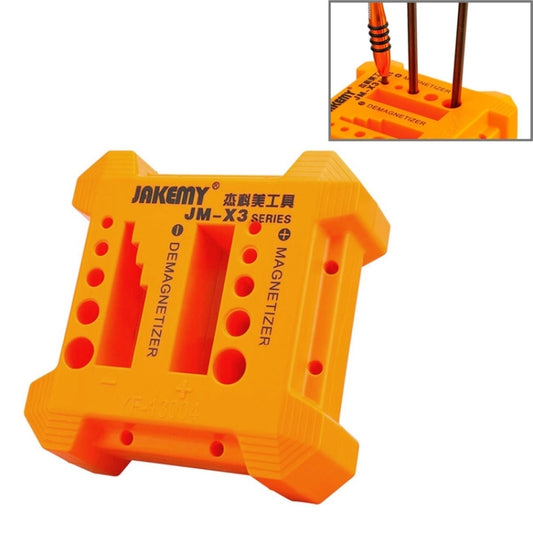 JAKEMY JM-X3 Magnetizer/Demagnetizer with Screwdriver Holes, Size: Large