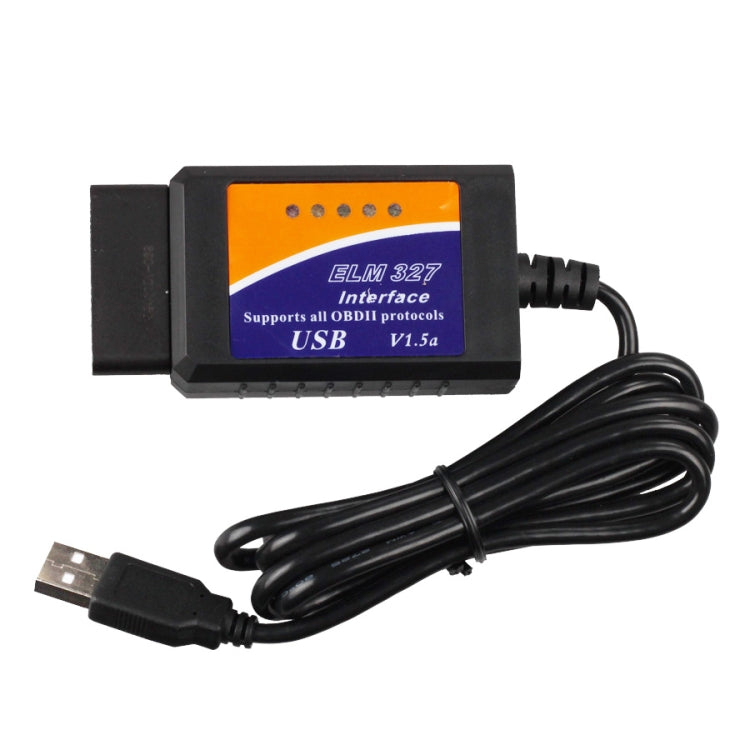 USB ELM327 OBDII Car Diagnostics Tool for Notebook / PC