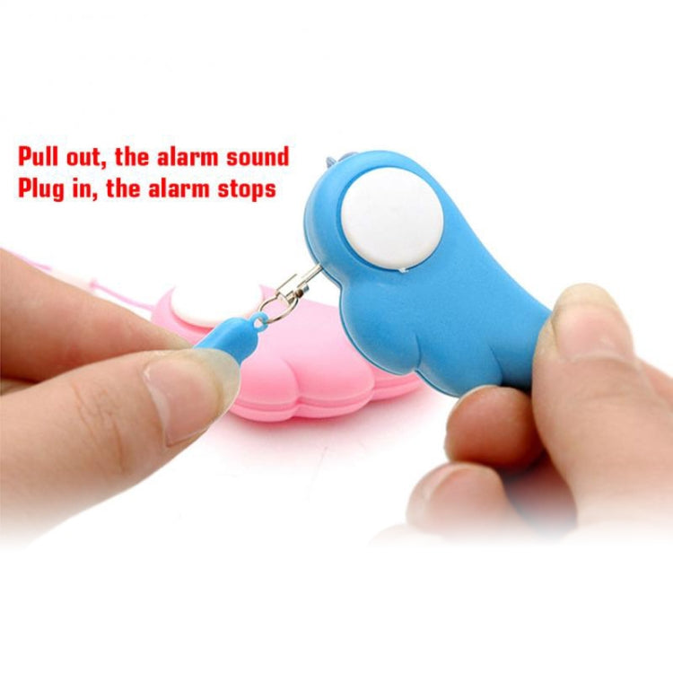 Angel Wing Anti-rape Device Personal Alarm, Self-defense Defend Wolf, Mini Alarm with 90dB Alarm Sound for Girl and Kids