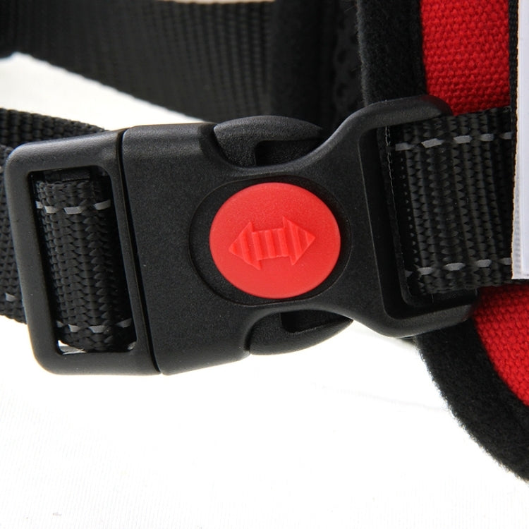 Soft Thicken Pet Chest Suspenders Dog Traction Rope, Size: M (50-65cm)