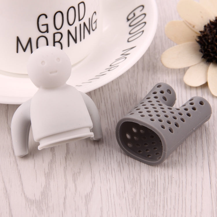 Cute Mr Tea Infuser Silicone Tea Strainers