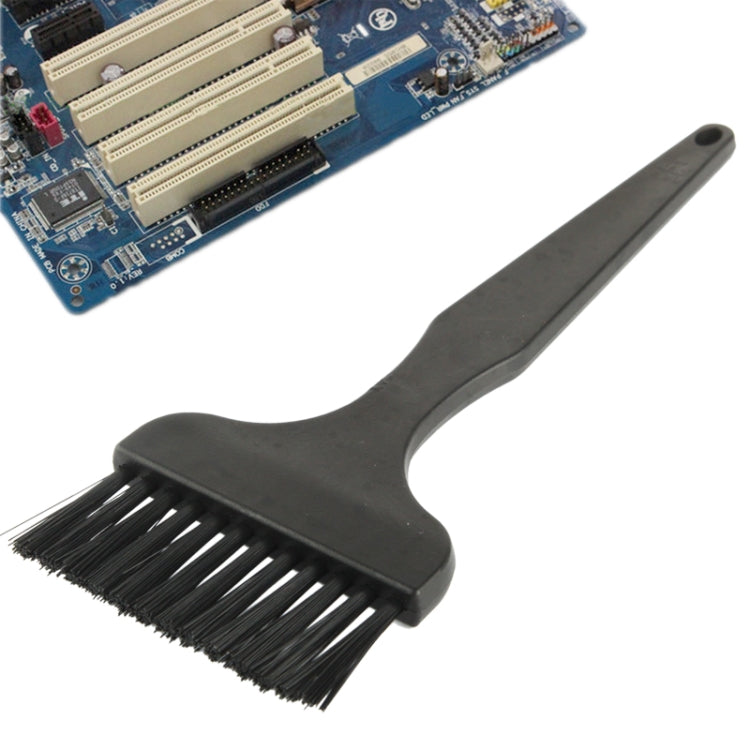 Electronic Component 12 Beam Flat Handle Antistatic Cleaning Brush, Length: 17cm