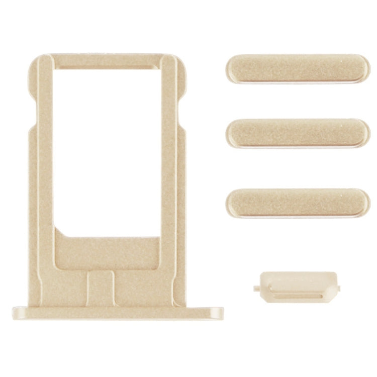 Card Tray & Volume Control Key & Screen Lock Key & Mute Switch Vibrator Key  Kit for iPhone 6