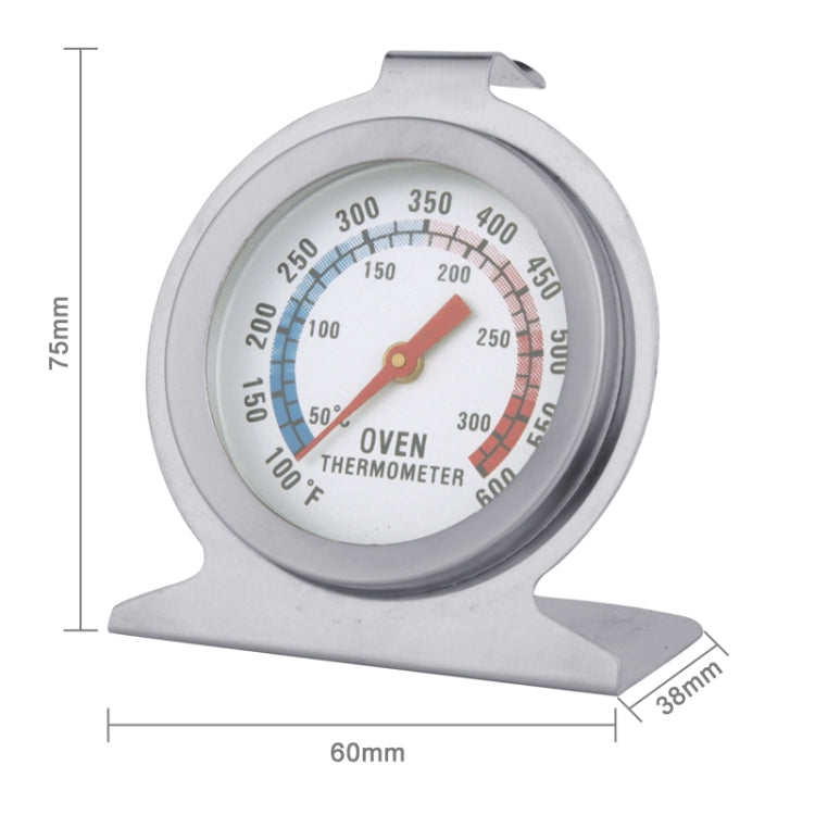 High Quality Stainless Steel Stand Up Oven Thermometer Gauge Gage (0-300 Degree Centigrade)