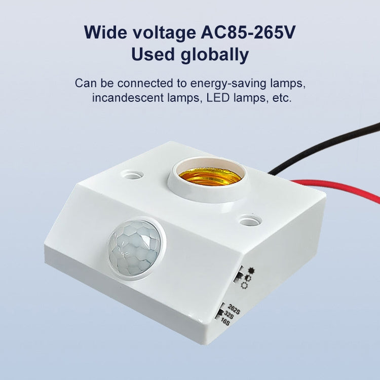 R138 Human Motion Sensor Lamp Holder