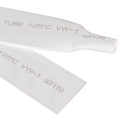 8mm Woer Flexible RSFR-H VW-1 Heat Shrink Tube, 125℃, Length: 10m