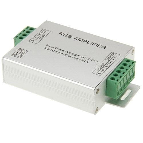 24A RGB Amplifier for LED Light, DC 12V-24V Input