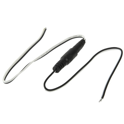 5.5 x 2.1mm DC Power Extension Cable for LED Light Controller, Length: 40cm