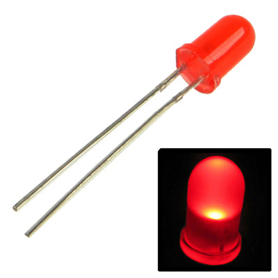 1000 PCS F5 Water Clear LED Emitting Diode Lamp