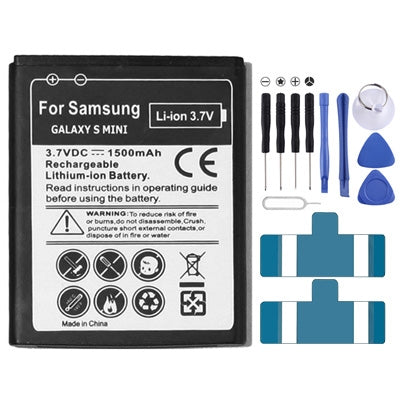 Mobile Phone Battery for Galaxy S Mini / S5570 / S5750 / S7230