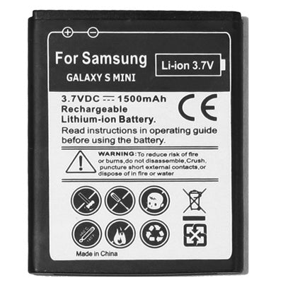 Mobile Phone Battery for Galaxy S Mini / S5570 / S5750 / S7230